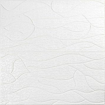 Панель 3D 700х700х6мм Білий SW-00001948 SW-00001948 фото